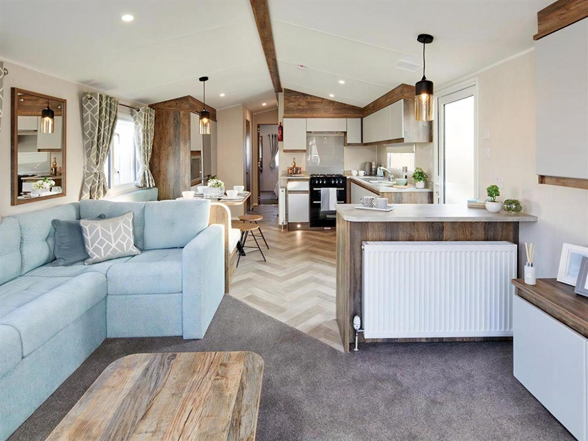 Stunning Caravan With Decking At Azure Seas In Suffolk Ref 32055az Campsite *